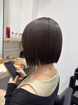 ケー 北千住(K.)&nbsp;切りっぱなし前下りミニボブ