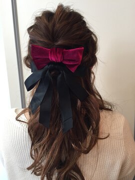 ネオリーブアイム 横浜西口店(Neolive aim) Neolive aim ゆるふわハーフアップ