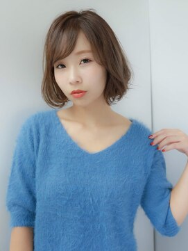 ルティア 池袋(Lutia) ふんわりガーリーボブスタイル