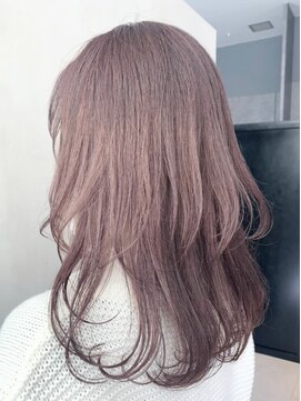 アルバム 銀座(ALBUM GINZA) ラベンダーグレージュ_ローライトスリークボブ_ba287052