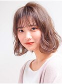 ボブパーマ　エーラインボブ