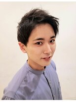 ヘアーデザイン ミヤビ 広尾(HAIR DESIGN MIYABI) メンズかき上げスタイル×アップバング1