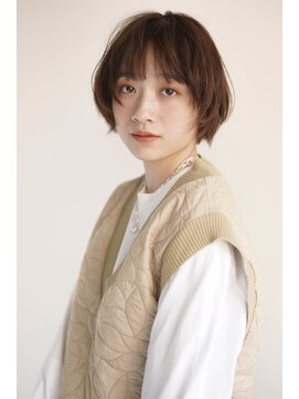 ジュール 銀座(Joule) ミディアムヘア/ショコラベージュ/ボブルフ/銀座一丁目