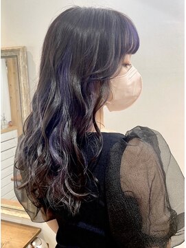 ミモザワークス(Mimosa Works) インナーフレーミング パープル 艶巻き