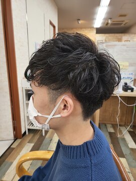 エイムヘアメイク 舟入店 メンズパーマ