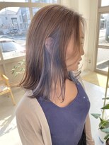 ラシク(racic)&nbsp;【racic】イヤリングカラーブルーラベンダー♪