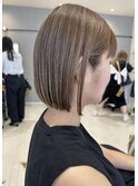 ボブ#ベージュ#20代#30代