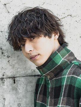 アルファ 新宿(alpha) フェザーパーマ/刈り上げセンターパート/サーフカール[新宿]