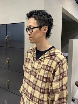 ヘアー アイス ルーチェ(HAIR ICI LUCE) 無造作ショートウルフ/大矢