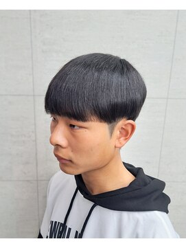 ノミネーション(Nomination) ツーブロマッシュ×ナチュラル縮毛矯正