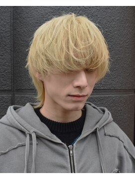 フリーク バーバーショップ 都島店(FREAK BARBER SHOP) ハイトーン　マッシュウルフ　モテツーブロック