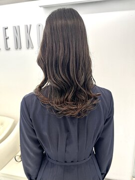 ゼンコー オモテサンドウ(ZENKO Omotesando) コテ巻き風パーマデジタルパーマロングパーマワンカールパーマ