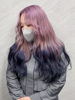 フレームプラス なんば駅前店(FRAME+)&nbsp;エンドカラー/ペールピンク