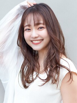 ラフィス ヘアー ミミ 流山おおたかの森店(La fith hair Mimi) 【La fith】ラフウェーブ×ベージュカラー