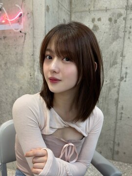 シー バイ ロンド 新宿(Sea by Lond) 【梶川】ナチュラルレイヤー[新宿/韓国ヘア]