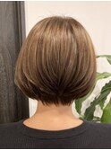 大人っぽショートボブ