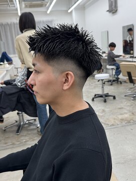 ニュート(Neut ) メンズカットスキンフェードスパイキーショート