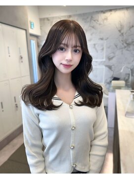 プレスドットサロン 表参道 青山(Press. Salon) 透明感のあるシルクのような柔らかい艶カラー　表参道/青山