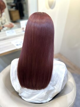 アンド ラ ブランシュ(&.La Blanche) ピンクベージュ/ブリーチカラー/髪質改善