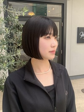 オーク ガーデン 中目黒(OAK garden) 切りっぱなしボブ