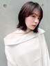 【平日限定♪お土産付】前髪カット＋選べるカラー＋超音波オージュアTR+marbb