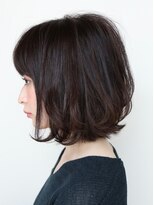 フラット 中山店(flat)&nbsp;暗髪ボブショートスタイル[中山駅]