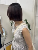 キー(kii) ボブ/秋カラー/暖色カラー/福岡美容室/天神美容室/半個室サロン