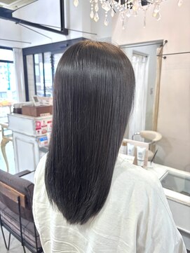 ヘアーブランドジン ヴェール(HAIR BRAND Jin Vert) 韓国風暗髪ヘアー