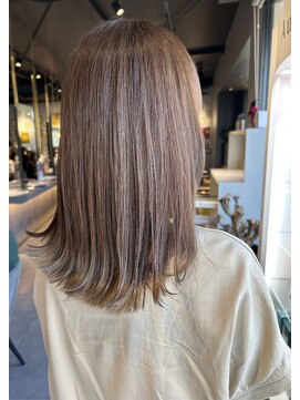 ビーストバイブランカ 刈谷三河安城(BEEst by BLANCA) 透明感たっぷりミルクティーカラー