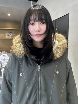 ヘアー アイス ルーチェ(HAIR ICI LUCE) レイヤー/ミディアムレイヤー/ハッシュカット/太田