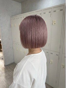 コール ネックス ザ サロン 表参道(COALL nex the salon) ピンクカラー/ハイトーンボブ