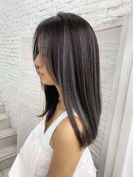 リコヘアー(LiCO HAIR) 那覇/イメチェン/ピンクベージュ/アンブレラカラー/前髪