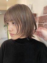 ニューヨークニューヨーク 三宮店(NYNY) ローハッシュカット×ミルクティ