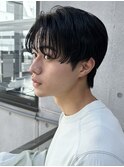 ショート/センターパート/刈り上げ/毛流れ/池袋メンズカット