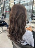 ブリーチなしダブルカラー☆ショコラブラウン20代30代40代