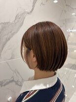 クララ ヒロシマ(CLALA Hiroshima) タッセルボブ×オレンジブラウン