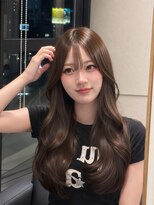 ザ シェノン ウメダ(THE CHAINON UMEDA) ダークパープル/ナチュラルショート/夏のヘアアレンジ/大阪梅田