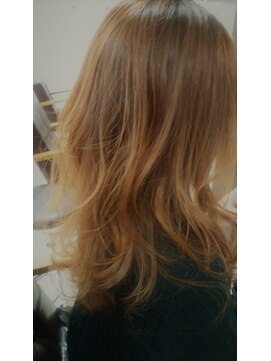 美容室 ボヌール 【ボヌール】夏レイヤー×ナチュラルグラデーション【ツヤふわ】