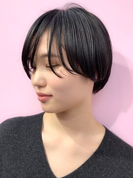 ダブ アオヤマ(DaB AOYAMA) 【DaB】ヘルシーレイヤー黒髮ショート