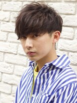 オーシャントーキョー サニー 原宿(OCEAN TOKYO Sunny)&nbsp;前下がりサイドパートマッシュ