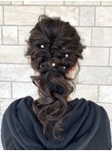 【AMAZING HAIR 千歳店/横山】結婚式・お呼ばれ 華やかヘア