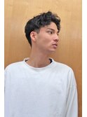 センターパートウエイビーツーブロック