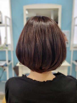 アラワラブルー(arrawarra blue) ふんわりボブ/20代/30代/40代/50代/倉敷駅/白楽町