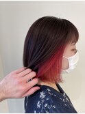 大人可愛い/20代30代40代/黒髪/前下がり/小顔/ボブ/丸みショート
