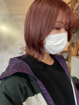 ビスクヘアデザイン(bisq hair design) Burgundy color