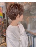 30代40代50代前下がりウェーブショート福岡博多