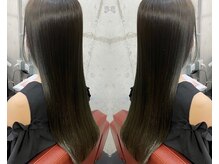 大切な髪の毛！！！縮毛矯正でずっと触っていたくなる♪自然な仕上がりと、さらツヤな指どおりに♪