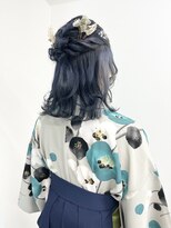 シアー(sheer) 《sheer /氏家》＃ロープ編み＃ハーフアップスタイル＃卒業式