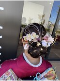 振袖ヘアセット