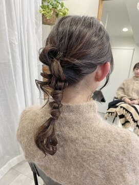 ピエニタウコ(pieni tauko) 編みおろしアレンジ